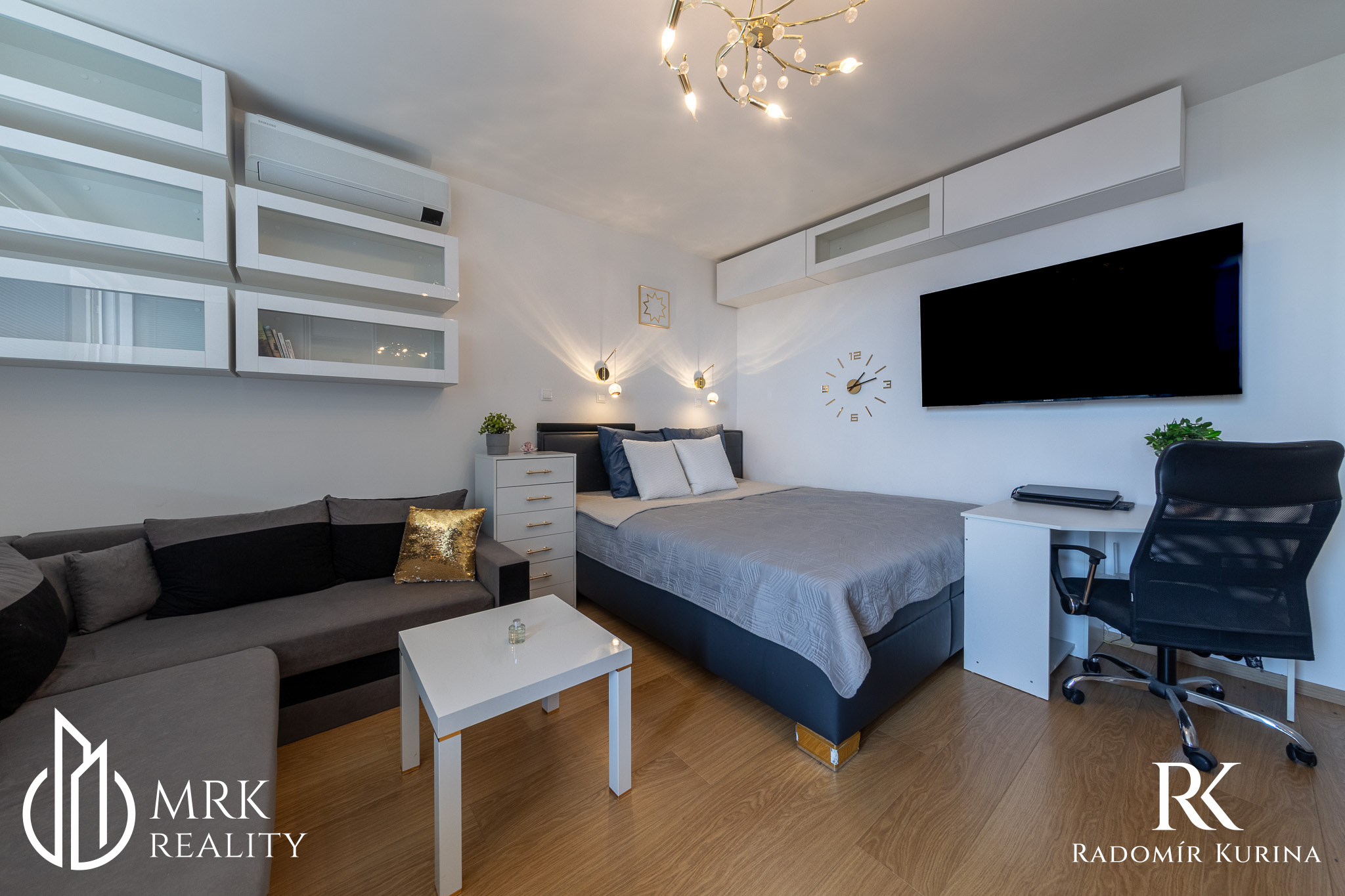 1-izbový byt s veľkou 5 m loggiou - Jungmannova ulica, začiatok Petržalky