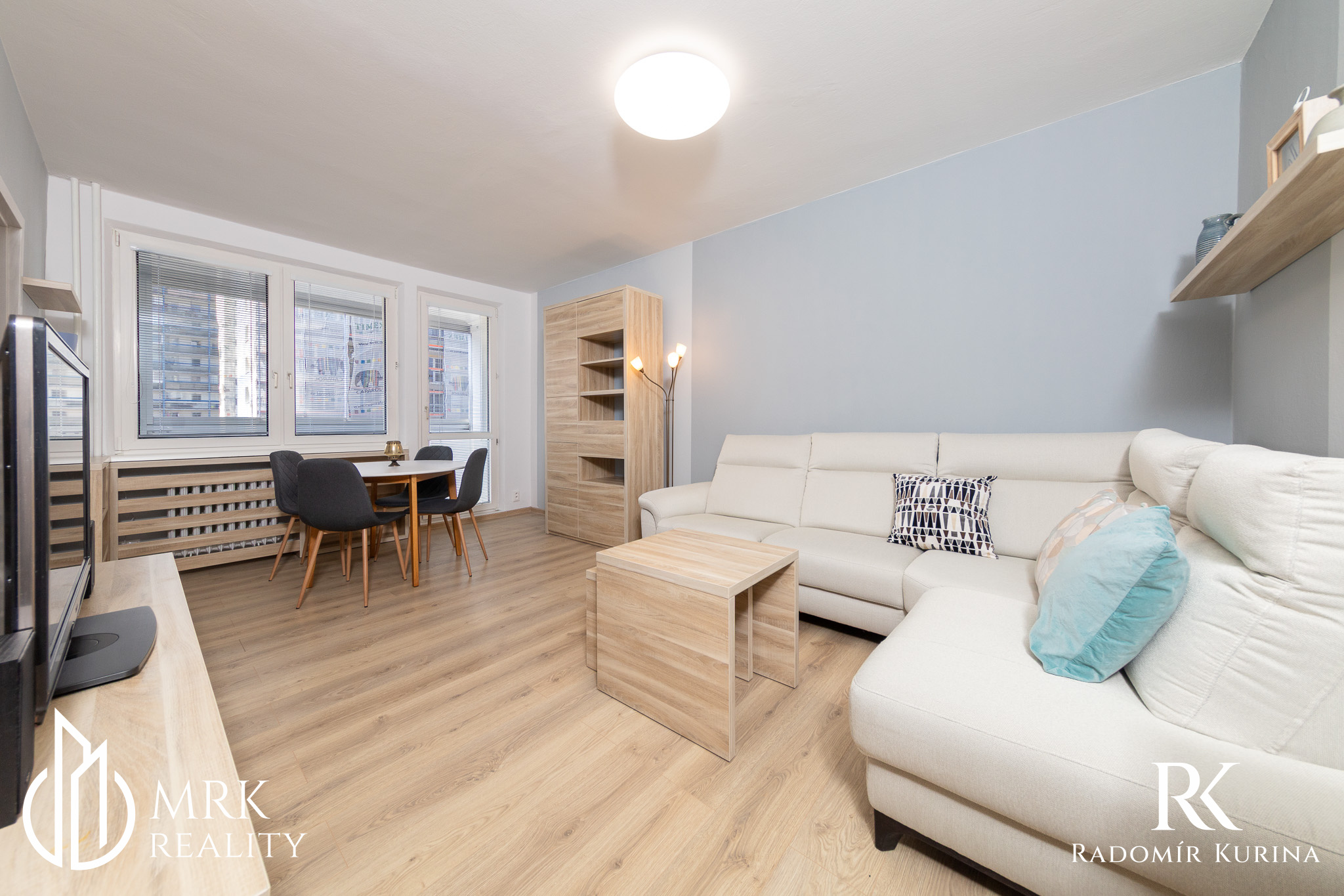 Na prenájom 3-izbový byt s 2 zasklenými loggiami, Bratislava – Dúbravka, ul. Landauova